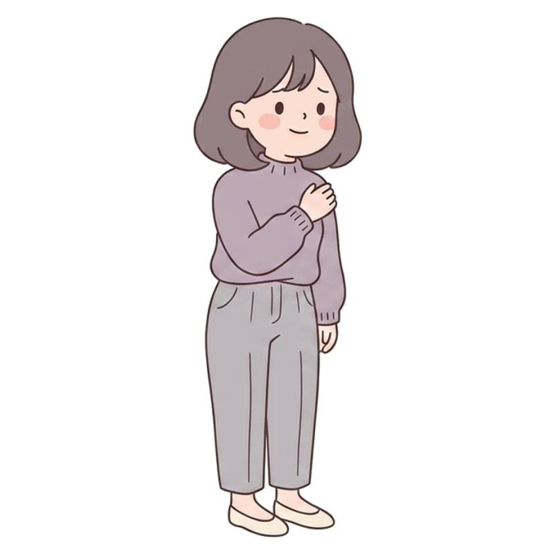 다가가고 싶은 고슴도치 캐릭터