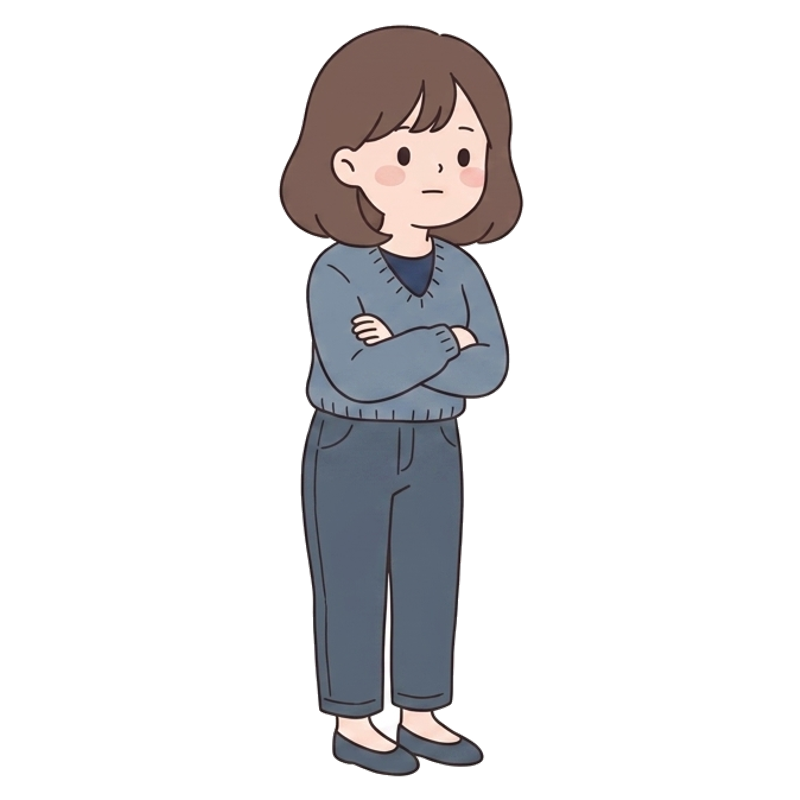 단단한 독립러 캐릭터