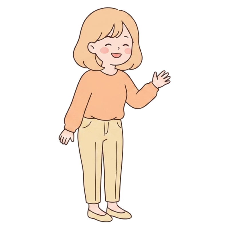 Warm Encourager character
