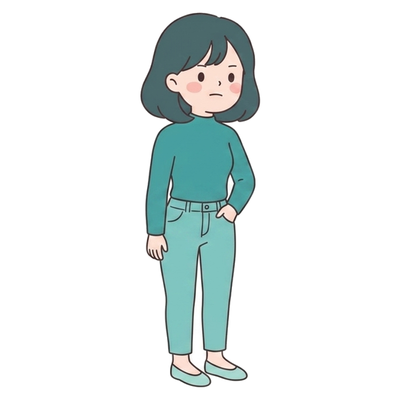 Sharp Organizer character