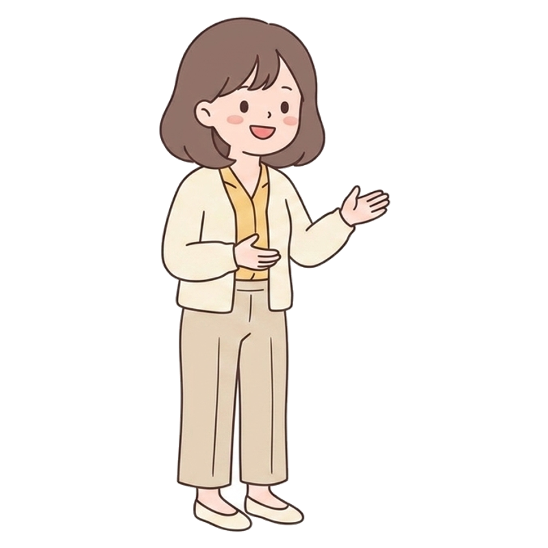 気が利く調和役 キャラクター