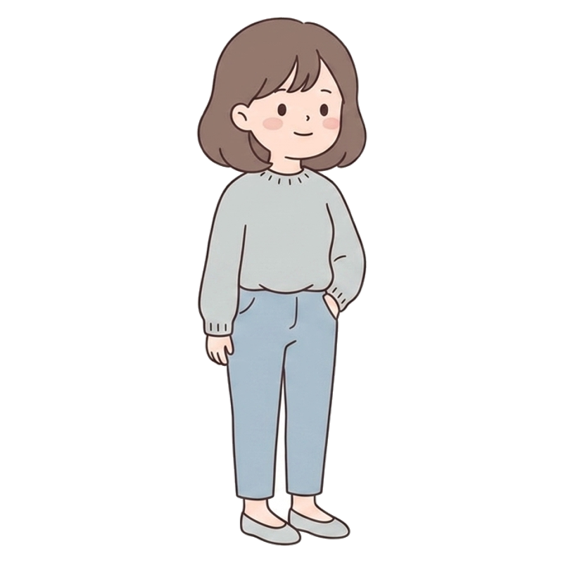 The Mellow Calm character