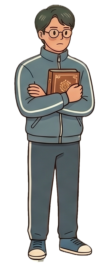 休みが必要な、芯の強い人 キャラクター