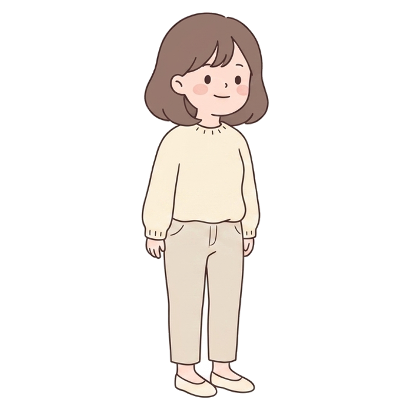 느긋한 강심장 캐릭터