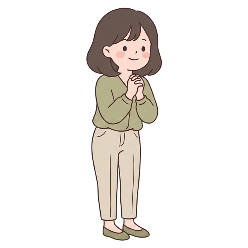 야무진 살림꾼 캐릭터