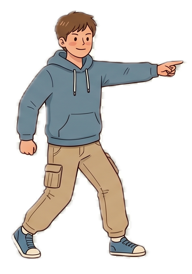 直進する感覚派 キャラクター